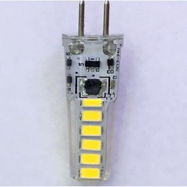 1 pcs GY6.35 3W 12x3014 SMD 300 LM Warm White / Cool White T Decorative Bi-pin Lights AC/DC 12V