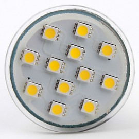 3W E14 LED Spotlight MR16 12 SMD 5050 150 lm Warm White AC 220-240 V