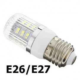 4W E14 / G9 / B22 / E26/E27 LED Corn Lights T 24 SMD 5730 250 lm Cool White Dimmable AC 220-240 V