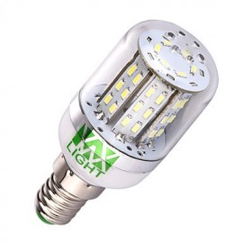 E14 4W 48 SMD 3014 350-450 LM Warm White / Cool White Corn Bulbs AC/DC 12 - 24 V