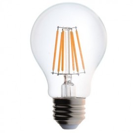 1 pcs E26/E27 6W 6COB 600 lm Warm White A60(A19) edison Vintage LED Filament Bulbs AC 85-265 V