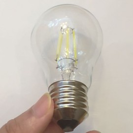 1 pcs E26/E27 6W 6COB 600 lm Warm White A60(A19) edison Vintage LED Filament Bulbs AC 85-265 V