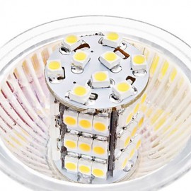 GU5.3(MR16) 3.5 W 54 SMD 3528 260 LM Warm White MR16 Corn Bulbs DC 12 V