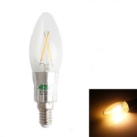 E14 LED Candle Lights C35 2 180-200 lm Warm White Decorative AC 220-240 V