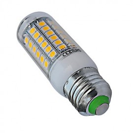 7W E26/E27 LED Corn Lights T 69 SMD 5050 560-630lm lm Warm White / Cool White AC 220-240 V