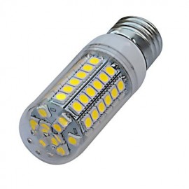 7W E26/E27 LED Corn Lights T 69 SMD 5050 560-630lm lm Warm White / Cool White AC 220-240 V