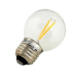 2W E26/E27 LED Globe Bulbs G45 2 COB 180 lm Warm White Decorative V