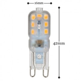 3W G9 LED Corn Lights 14LED SMD 2835 300lm Warm White / Cool White Decorative AC 220-240 / AC 110-130V 1pcs