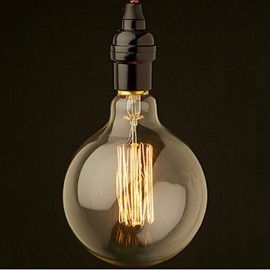 E27 40W 400LM Edison Tungsten Filament Bulb (AC110-120V/220-240V)