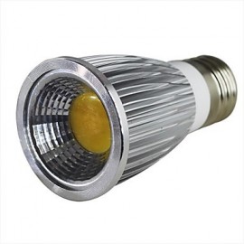 Dimmable E27 7W 1XCOB 600LM 3000-3200K/6000-6500K Warm White/Cool White LED Spot Lights (AC 100-240V)