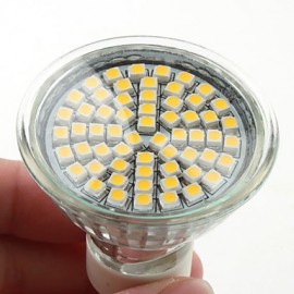 3W GU10 LED Spotlight MR16 60 SMD 3528 230 lm Warm White AC 220-240 V