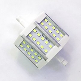 R7S 78mm 30x 2835SMD 6W Warm White / Cool White 600LM 220Beam Horizontal Plug Lights Flood Light AC85-265V