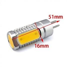 3 W 4 COB 250 LM Warm White / Cool White Dimmable Bi-pin Lights DC 12 V