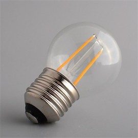 G45 2W E27 250LM 360 Degree Warm/Cool White Color Edison Filament Light LED Filament Lamp (AC220-240V)