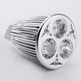 6W GU5.3(MR16) LED Spotlight MR16 3 High Power LED 540 lm Natural White DC 12 V