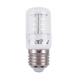 2PCS E27 2.5W 24*SMD5730 3000K Warm White Light CRI80 LED Corn Bulbs Lamp (220-240V)