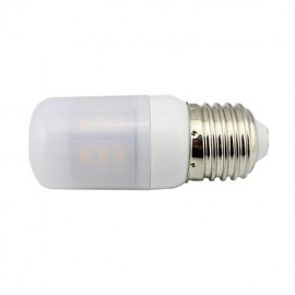 E26 3.6W 27x5730SMD 400LM 5500~6500K White Light LED Corn Frosted Cover bulb AC 110V~120V