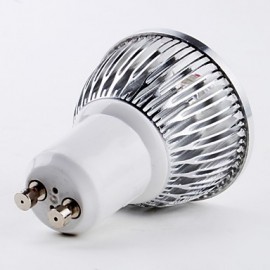 3W GU10 LED Spotlight MR16 4 High Power LED 150 lm Natural White AC 85-265 V