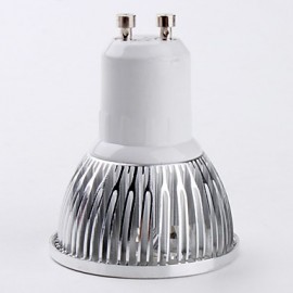 3W GU10 LED Spotlight MR16 4 High Power LED 150 lm Natural White AC 85-265 V