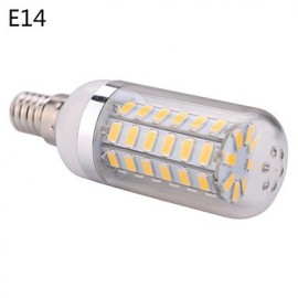 1 pcs E14/E26/E27 12 W 60 SMD 5730 1200 LM Warm White/Cool White Corn Bulbs AC 220-240/AC 110-130 V