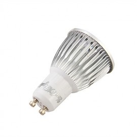 1PCS GU10 5W 450lm 3000K/6000K 5-High Power LED SpotLight Bulb Lamp (AC110-120V/220-240V)-Silver