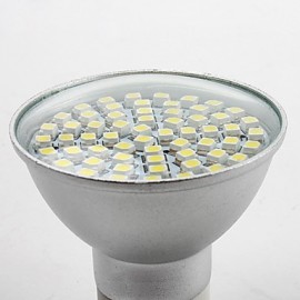 E14 / GU10 LED Spotlight MR16 60 SMD 3528 180 lm Natural White AC 220-240 V