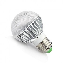 1pcs E27 10W 72LM 2800-3500/6000-6500K Color-Changing Remote-Controlled Globe Bulbs AC 220V