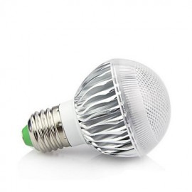 1pcs E27 10W 72LM 2800-3500/6000-6500K Color-Changing Remote-Controlled Globe Bulbs AC 220V