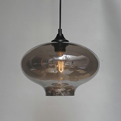 Bubble Design Pendant, 1 Light, Minimalist Iron Painting