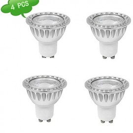 9W GU10 LED Spotlight MR16 1 COB 810 lm Warm White AC 85-265 V