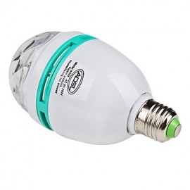 3W E26/E27 LED Globe Bulbs 3 High Power LED 270 lm RGB Sound-Activated AC 85-265 V