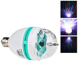 3W E26/E27 LED Globe Bulbs 3 High Power LED 270 lm RGB Sound-Activated AC 85-265 V