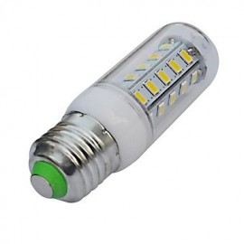 7W E26/E27 LED Corn Lights T 36 SMD 5730 560-630lm lm Warm White / Cool White AC 220-240 V