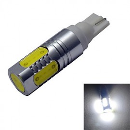 T10 8W 5XCOB 450-500LM 6000-6500K Cool White Instrument/Reading/Side Marker Lamp LED Car Light (DC 12V)