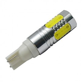 T10 8W 5XCOB 450-500LM 6000-6500K Cool White Instrument/Reading/Side Marker Lamp LED Car Light (DC 12V)