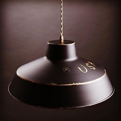 40W Modern/Contemporary / Traditional/Classic / Retro / Country / Bowl Painting Metal ChandeliersLiving Room / Bedroom / Dining Room /