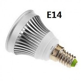 3W E14 / GU5.3(MR16) / B22 / E26/E27 LED Spotlight MR16 1 COB 270-300 lm Warm White / Cool White DC 12 V