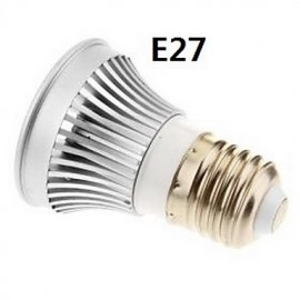 3W E14 / GU5.3(MR16) / B22 / E26/E27 LED Spotlight MR16 1 COB 270-300 lm Warm White / Cool White DC 12 V