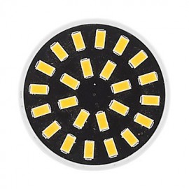 High Bright 5W MR16 LED Spotlight 24 SMD 5733 400-500 lm Warm White / Cool White AC 110V/ AC 220V