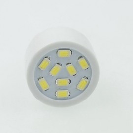 G9 3W 9LED 5730SMD 180-240LM 6000-7500K AC220-240V Spotlight White - White Silver