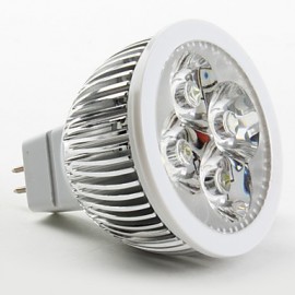 4W GU5.3(MR16) LED Spotlight 4 High Power LED 360 lm Natural White DC 12 V