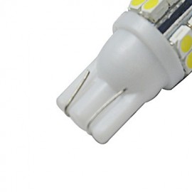 4pcs T10 1.2W 20X3528SMD 85LM 6000-6500K Cool White Inverted Side Wedge Light LED Car Lights (DC 12V)