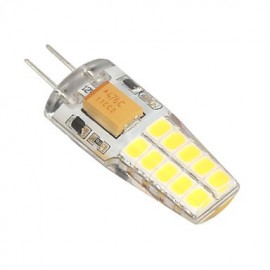 2W G4 LED Bi-pin Lights T 20 SMD 2835 280-300 lm Warm White / Cool White Decorative AC/DC 12 V 1 pcs