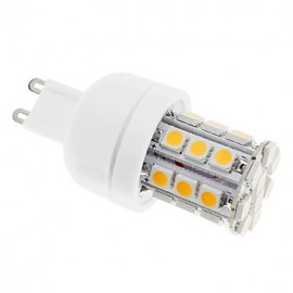 G9 30 SMD 5050 400 LM Warm White LED Corn Lights AC 110-130 V