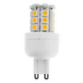 G9 30 SMD 5050 400 LM Warm White LED Corn Lights AC 110-130 V