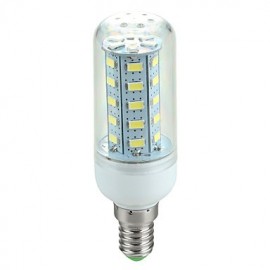 E14 3.5W 350lm 6500K 36-SMD 5730 LED Cool White Light Corn Lamp (220V~240V)