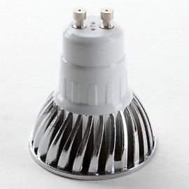 4W GU10 LED Spotlight MR16 3 High Power LED 270 lm Warm White AC 85-265 V