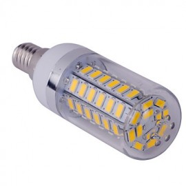 1pcs E14 15W 60SMD 5730 1500LM 2800-3200/6000-6500 K Warm White/Cool White Corn Bulbs AC85-265 V