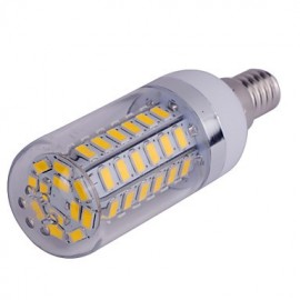 1pcs E14 15W 60SMD 5730 1500LM 2800-3200/6000-6500 K Warm White/Cool White Corn Bulbs AC85-265 V