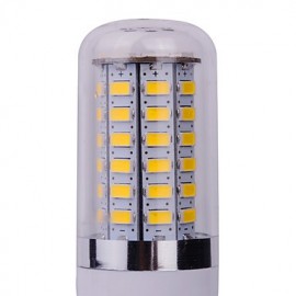 1pcs E14 15W 60SMD 5730 1500LM 2800-3200/6000-6500 K Warm White/Cool White Corn Bulbs AC85-265 V